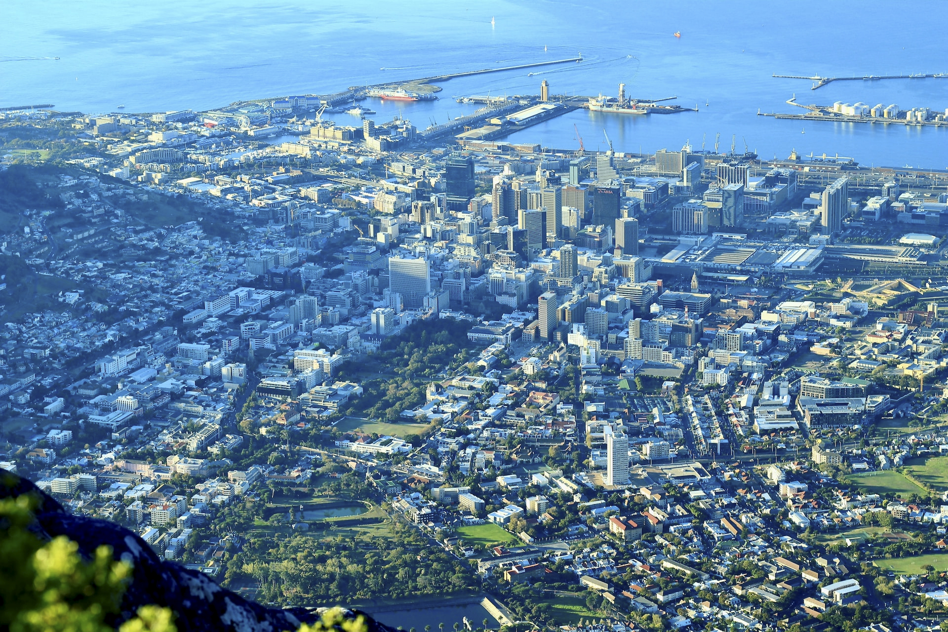 aerial view of city buildings during daytime